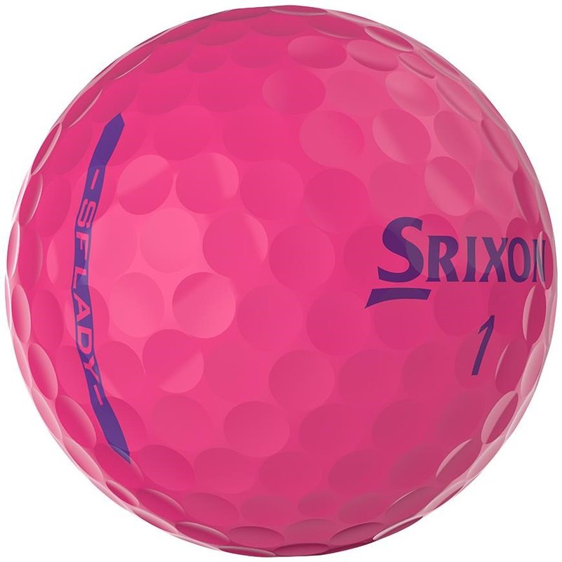 Srixon Soft Feel Lady women's golf balls, pink