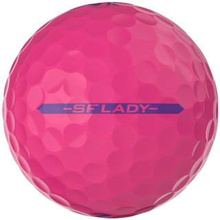 Srixon Soft Feel Lady women's golf balls, pink