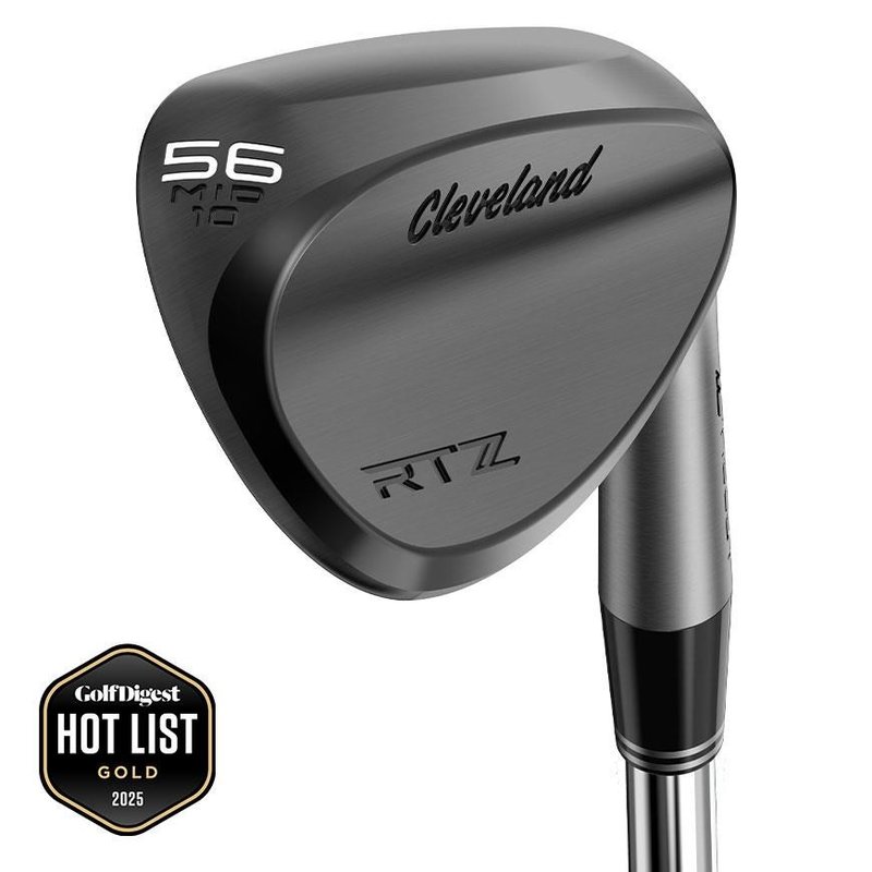 Cleveland RTZ Black Satin wedge, steel