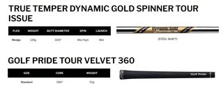 Cleveland RTZ Tour Satin wedge, steel
