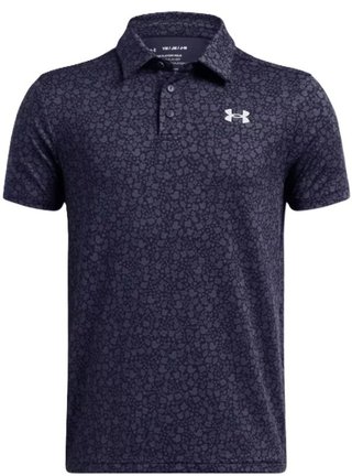 Under Armour Playoff Printed junior polo, blue