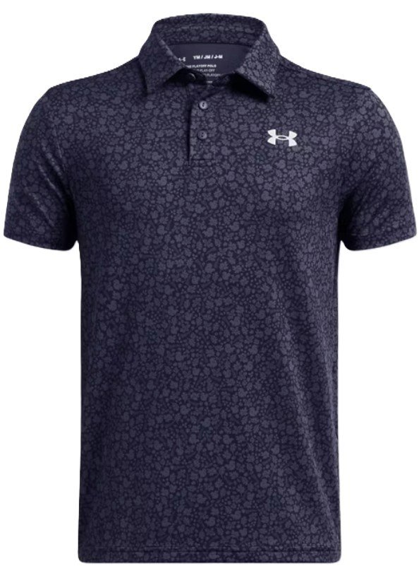 Under Armour Playoff Printed junior polo, blue