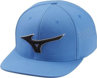 Mizuno Tour Flat Snapback men's golf cap, california blue