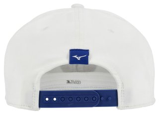 Mizuno Crossed Clubs Snapback golf cap, white