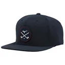 Mizuno Crossed Clubs Snapback golf cap, navy