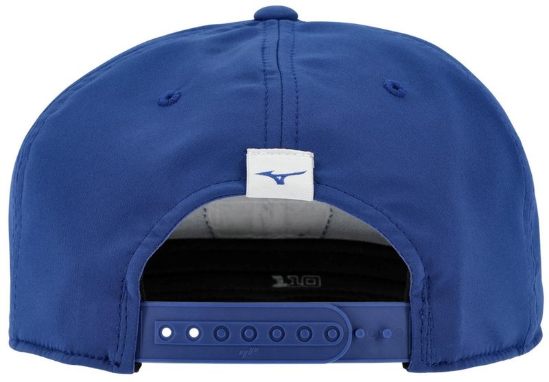 Mizuno Crossed Clubs Snapback golf cap, royal