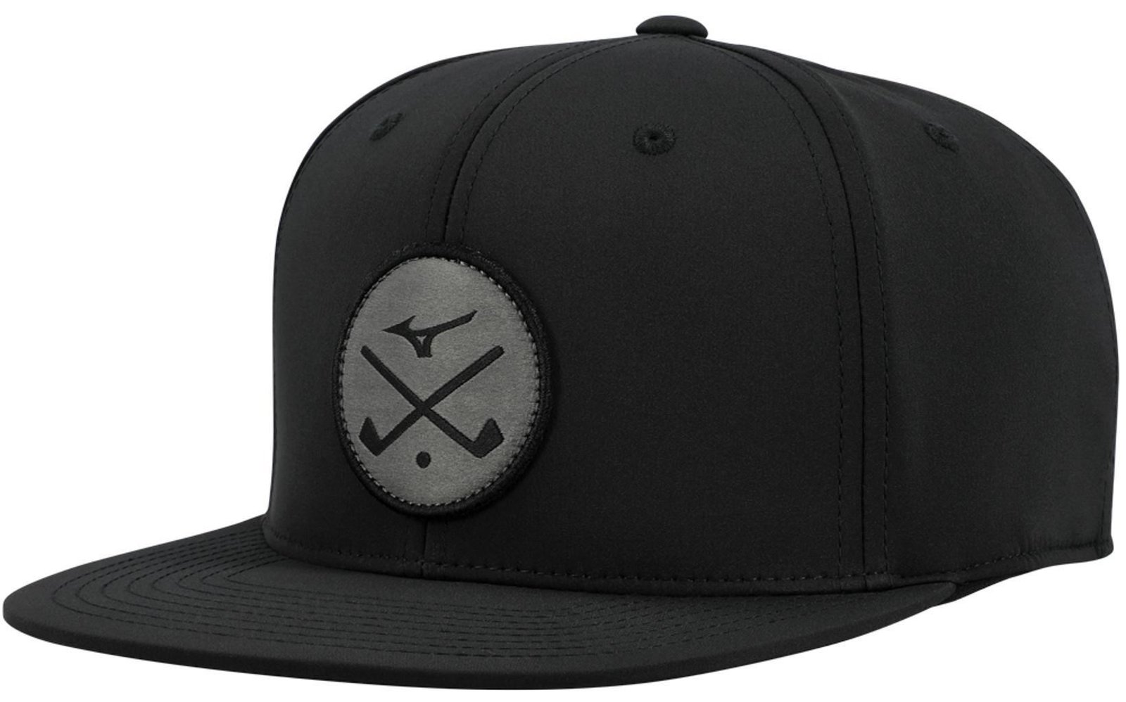 Mizuno Crossed Clubs Snapback golf cap, black