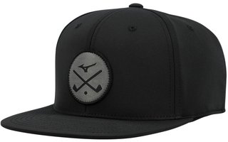 Mizuno Crossed Clubs Snapback golf cap, black