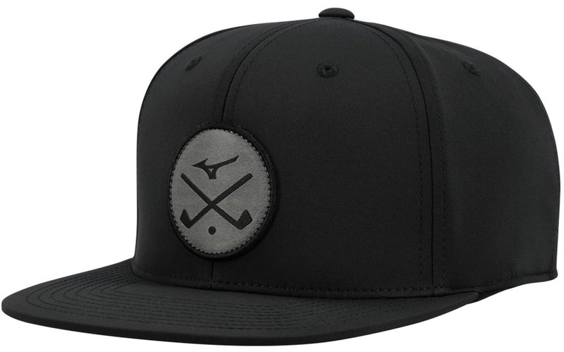 Mizuno Crossed Clubs Snapback golf cap, black