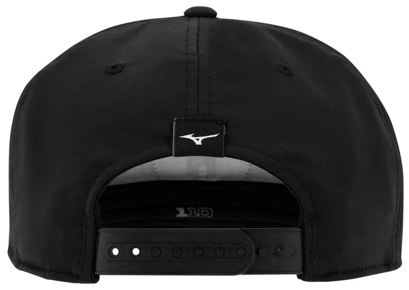 Mizuno Crossed Clubs Snapback golf cap, black