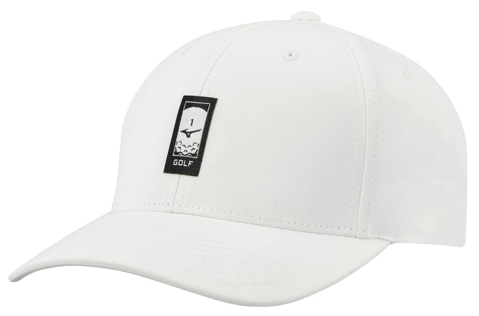Mizuno Fresh Marble men's cap, white/black