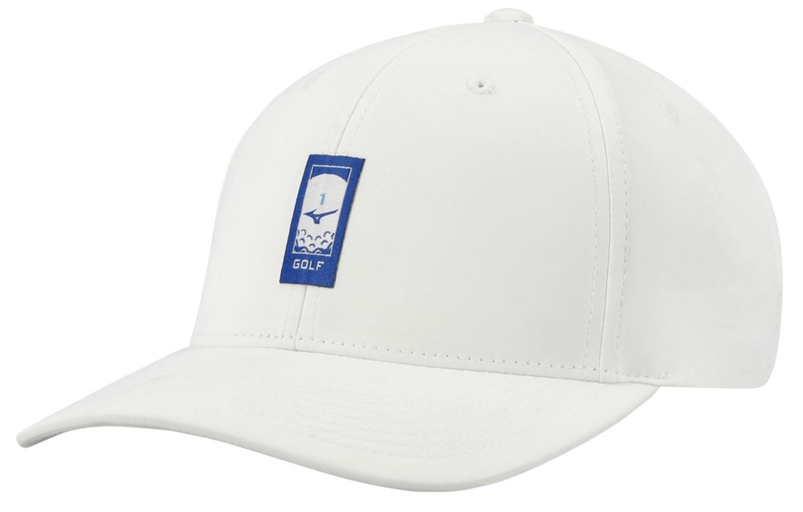 Mizuno Fresh Marble men's cap, white/staff