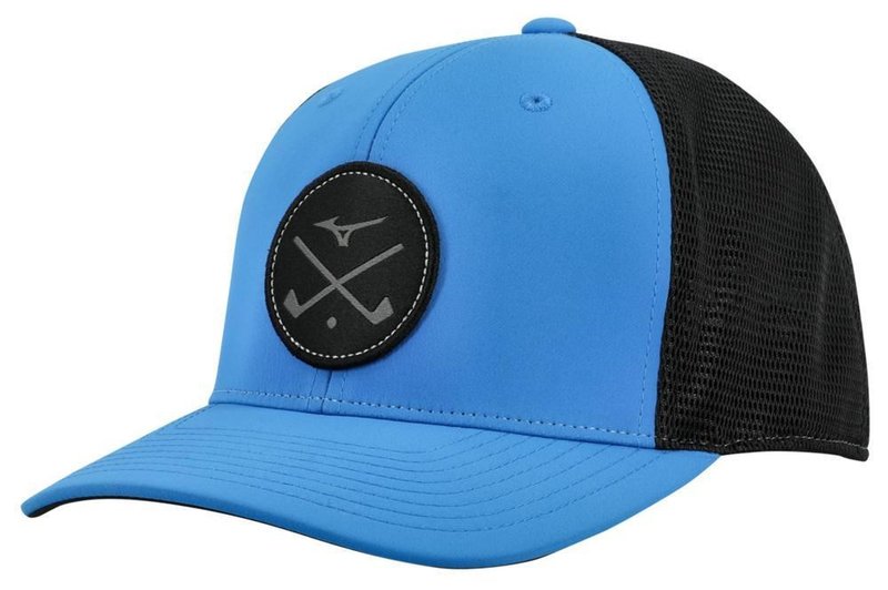 Mizuno Crossed Clubs Meshback men's cap, brilliant blue
