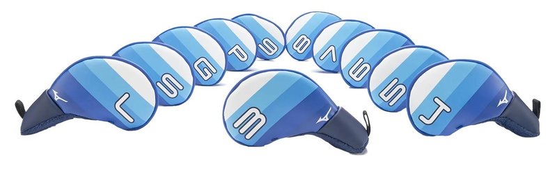 Mizuno Golf Mizuno Tour Iron Headcovers 2025, white/blue