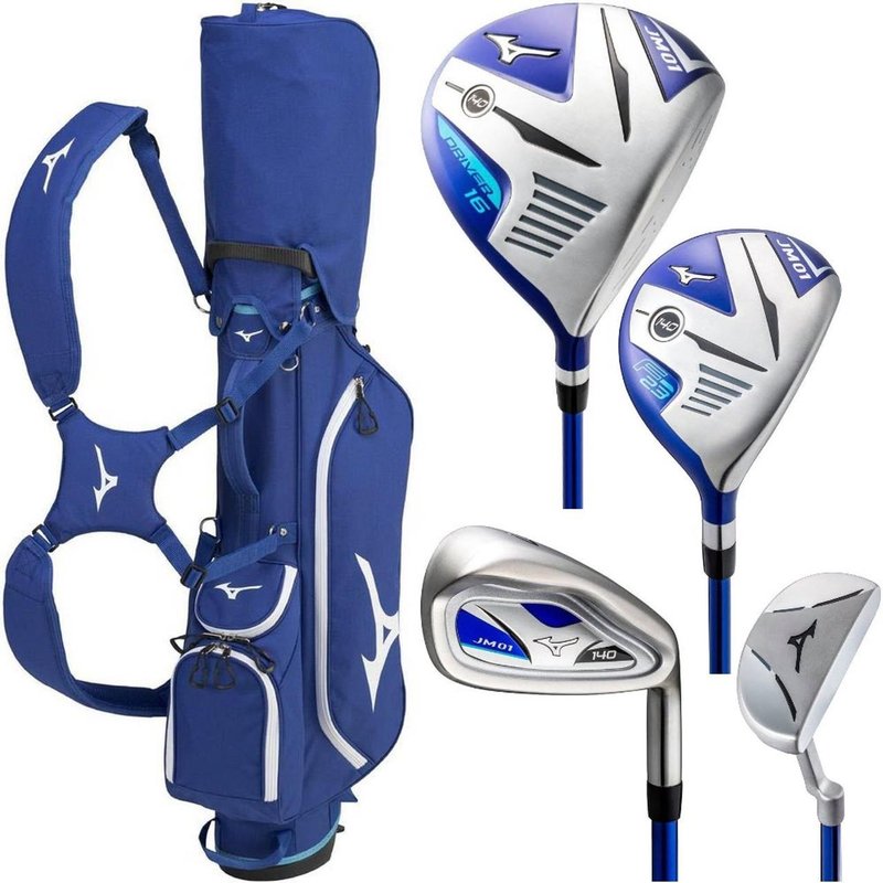 Mizuno JM01 120 5PC junior golf set, steel/graphite
