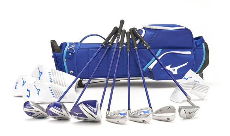 Mizuno JM01 120 5PC junior golf set, steel/graphite