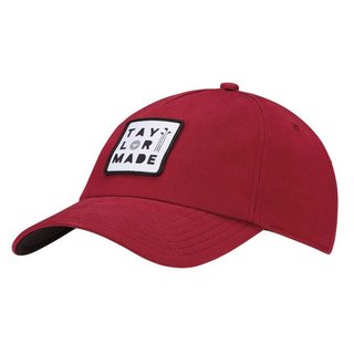 TaylorMade 5 panel golf cap, red