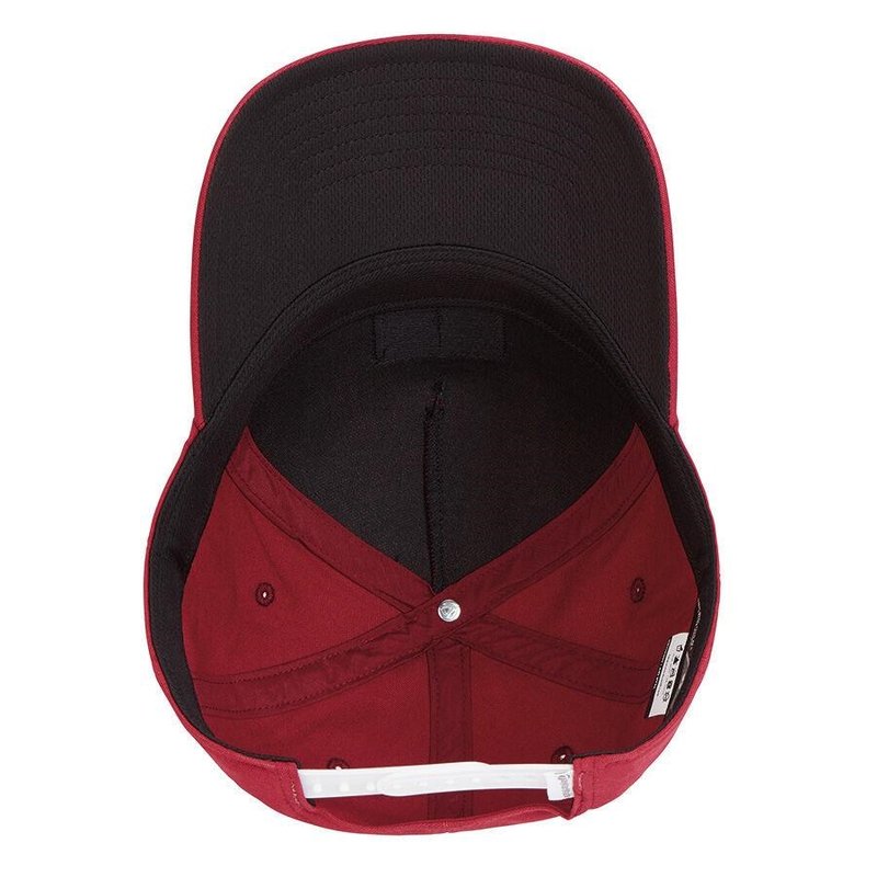 TaylorMade 5 panel golf cap, red