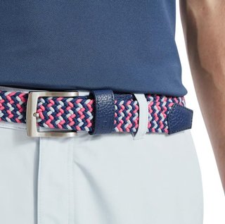 FootJoy Braided unisex belt, multicolor, long (36"-40" / 91-101 cm)