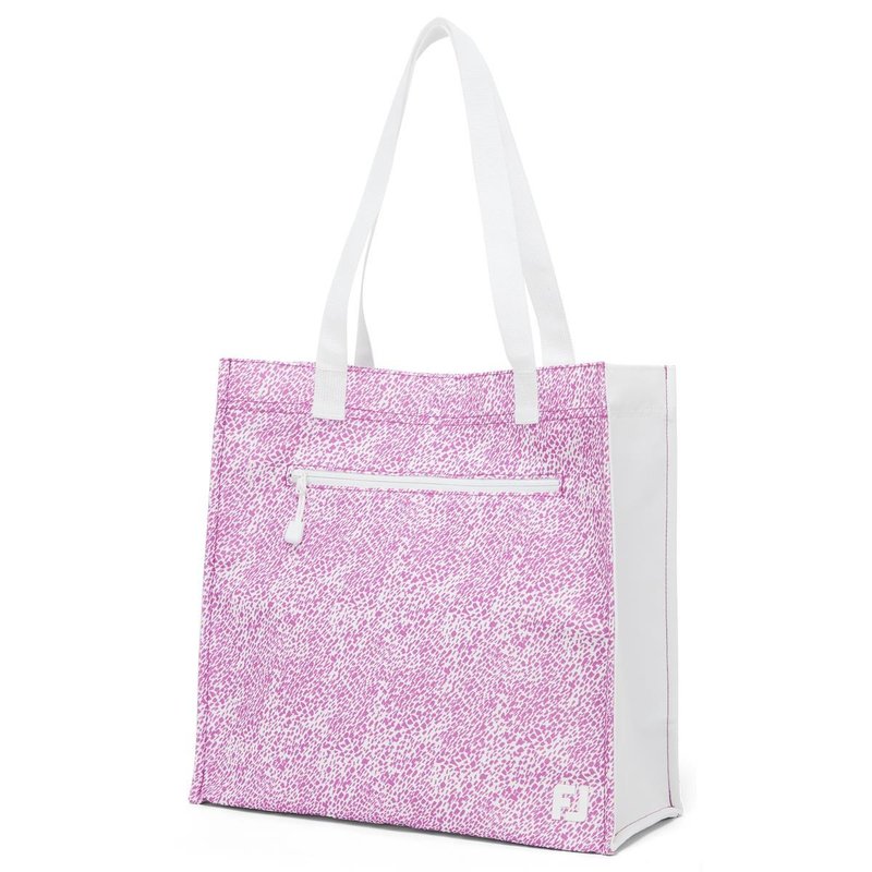Footjoy FootJoy Tote bag mens bag, white/berry animal