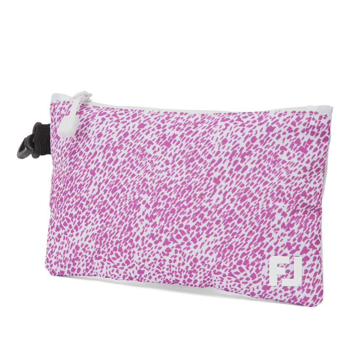 FootJoy FootJoy Valuables Pouch bag, white/berry animal