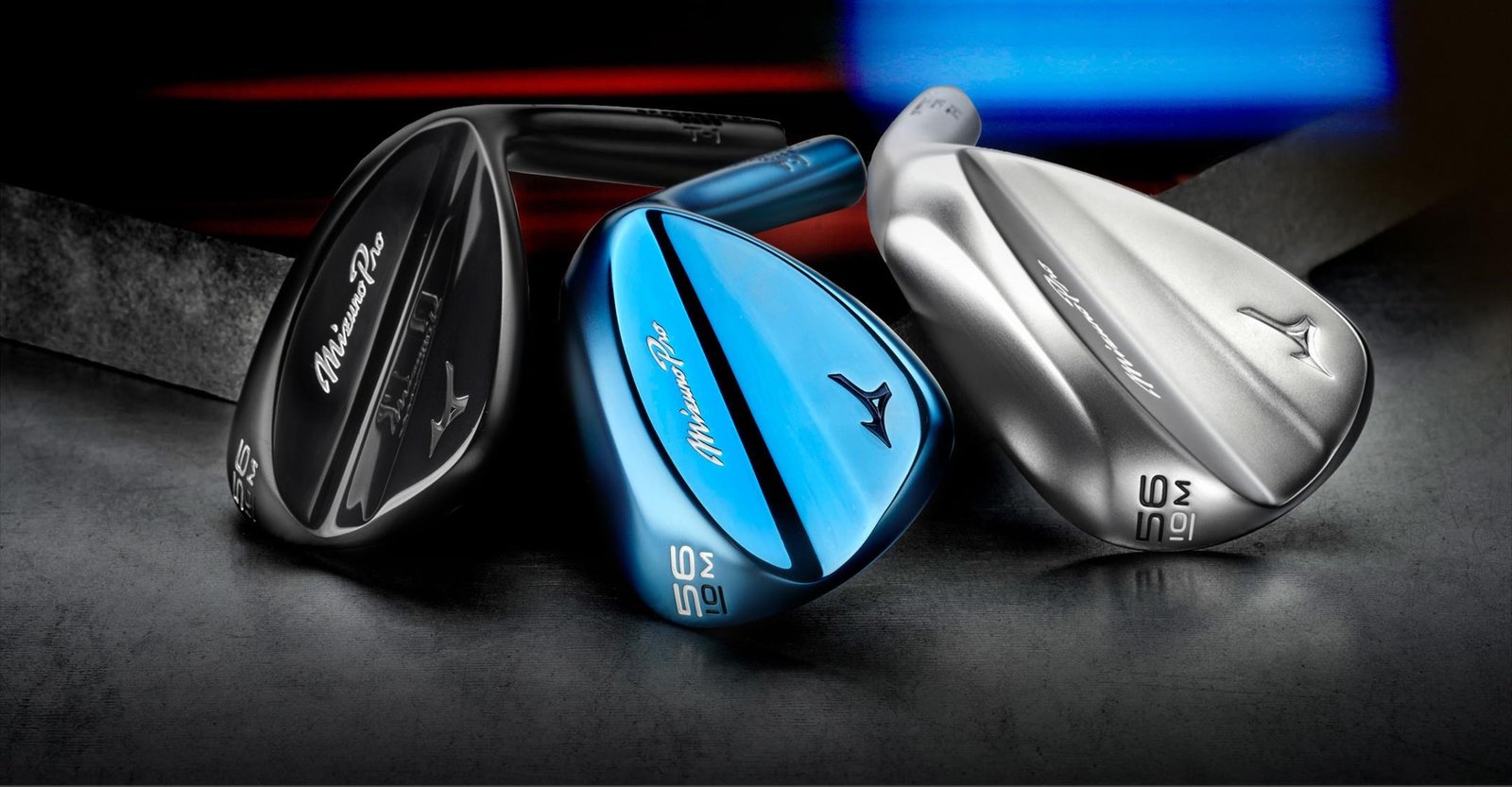 Mizuno Pro T-1 Blue Ion men's wedge, steel