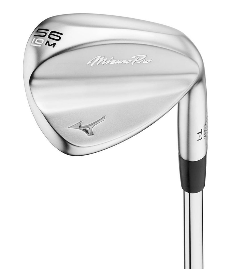 Mizuno Pro T-1 Soft White Satin wedge, steel