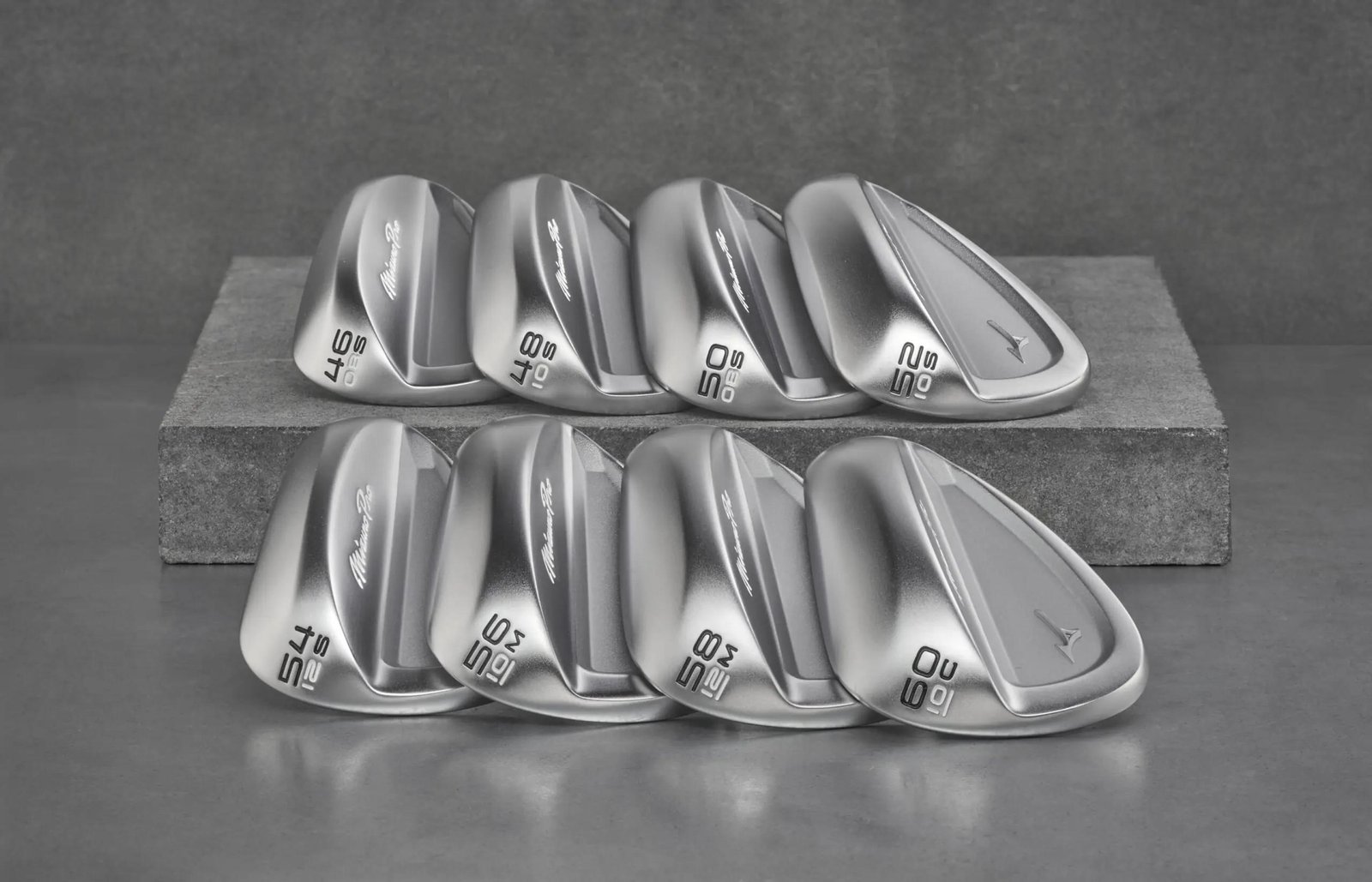 Mizuno Pro T-3 Soft White Satin wedge, steel