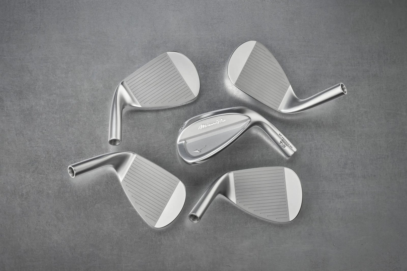 Mizuno Pro T-3 Soft White Satin wedge, steel