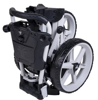 Fastfold SMART manual trolley, white