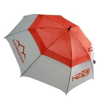 Sun Mountain H2NO 30SPF Umbrella 68" Rush Red/Cadet