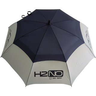 Sun Mountain H2NO 30SPF 68" Umbrella, nickel/cadet