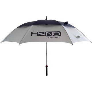 Sun Mountain H2NO 30SPF 68" Umbrella, nickel/cadet
