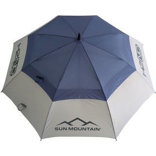 Sun Mountain H2NO 30SPF 68" Umbrella, navy/cadet