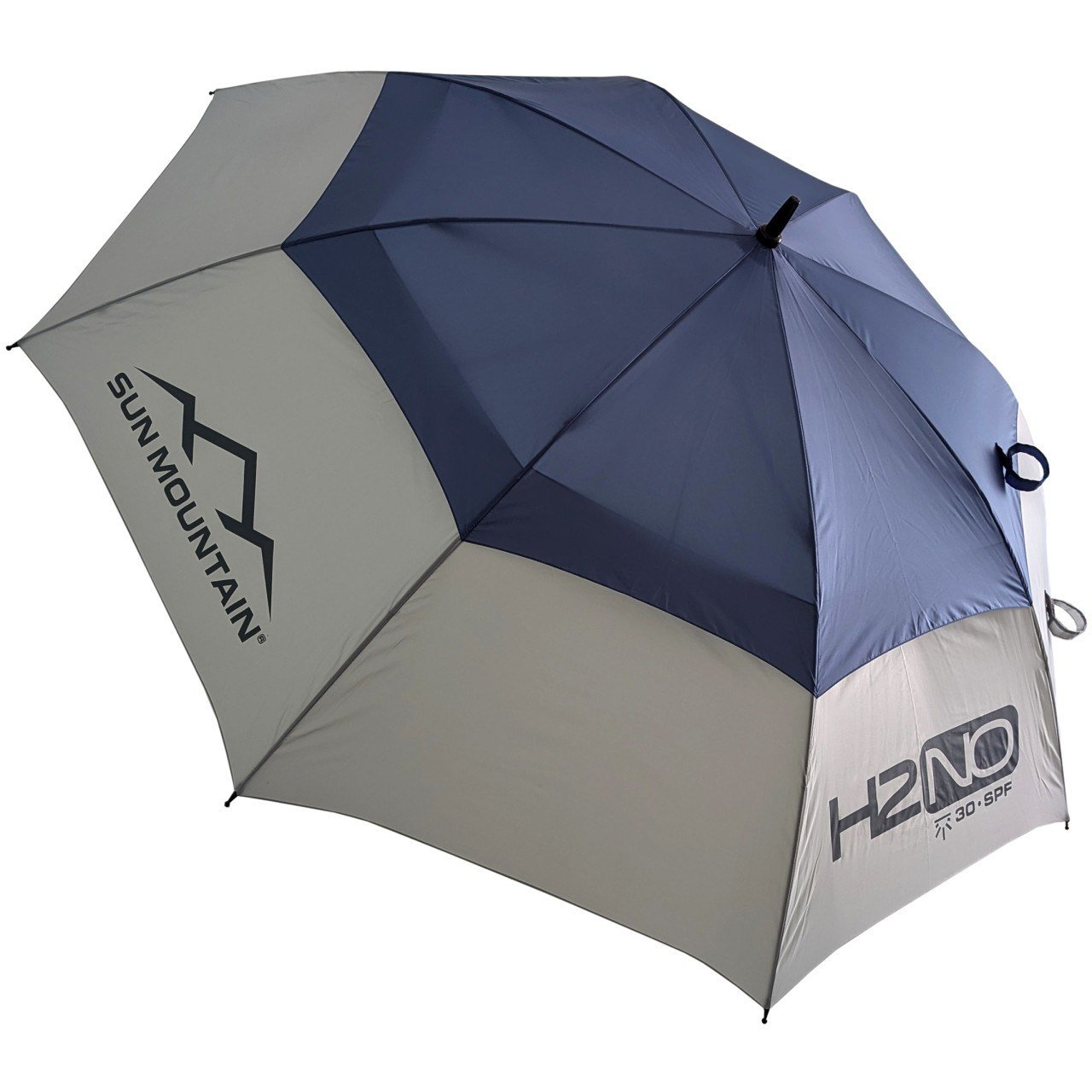 Sun Mountain H2NO 30SPF 68" Umbrella, navy/cadet