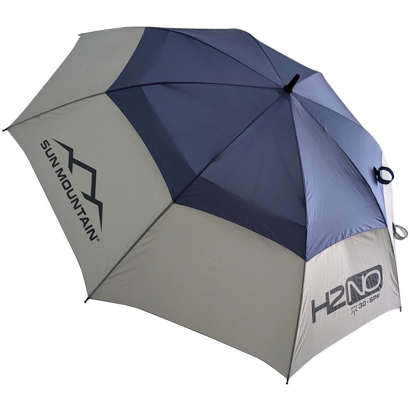 Sun Mountain H2NO 30SPF 68" Umbrella, navy/cadet