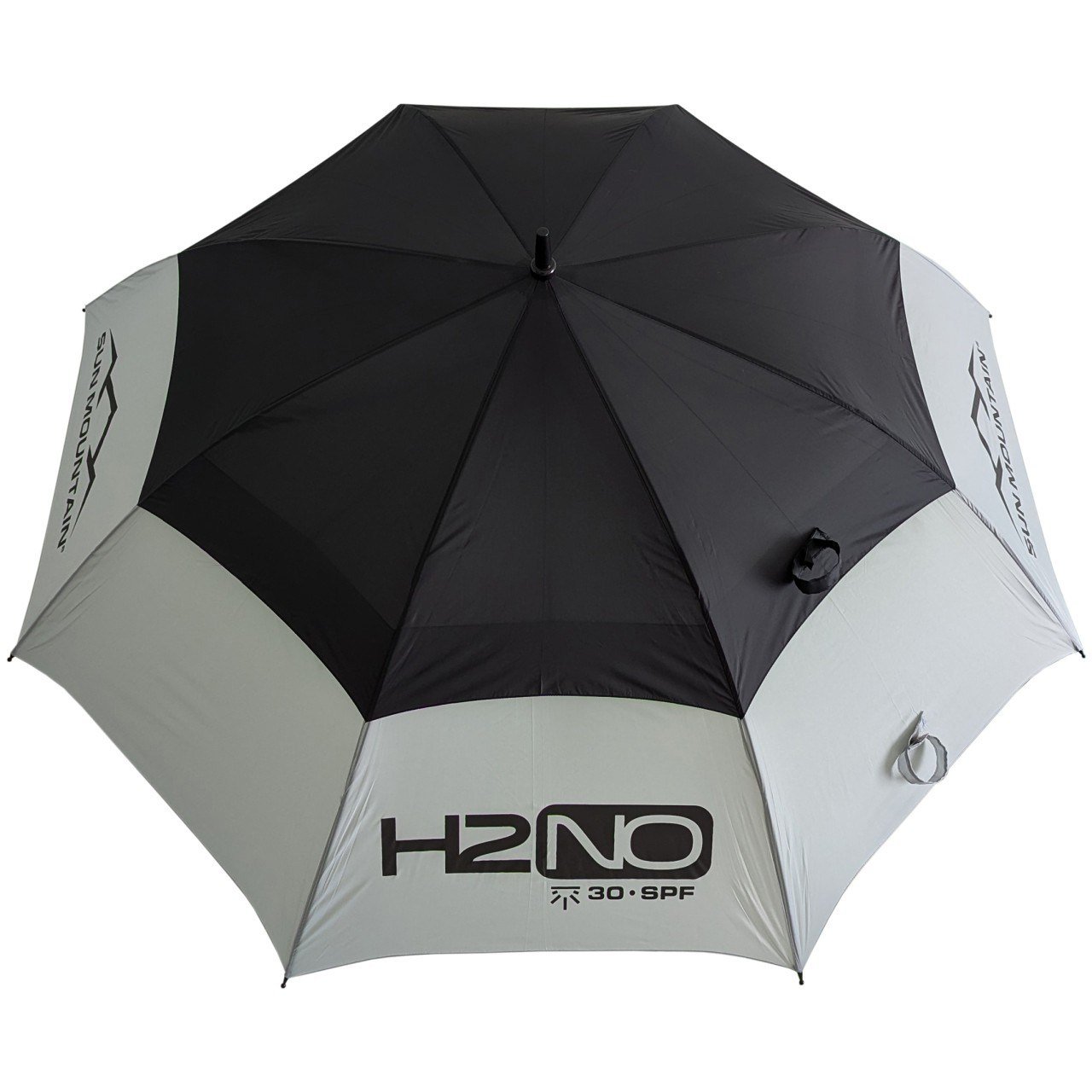 Sun Mountain H2NO 30SPF 68" Umbrella, black/cadet