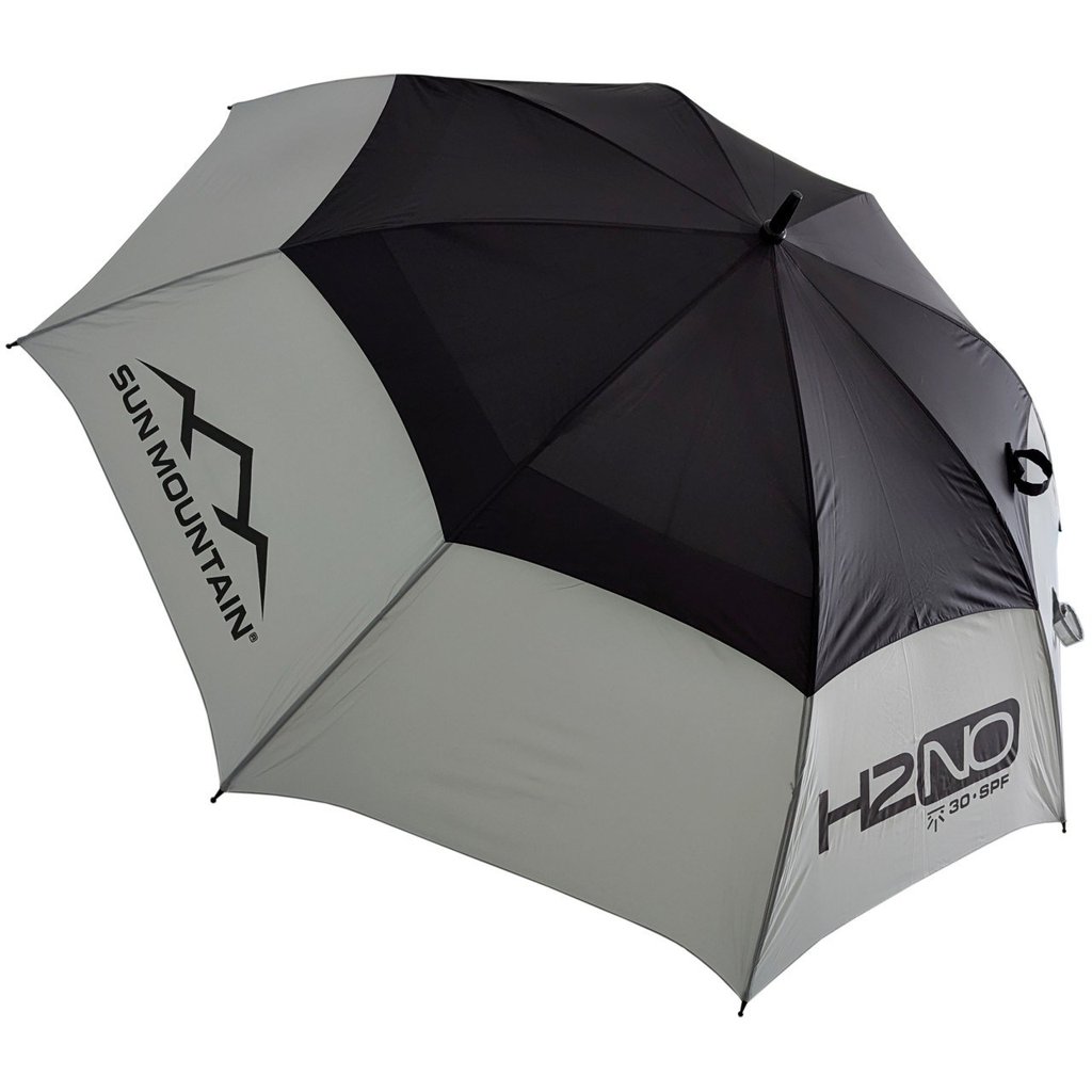 Sun Mountain H2NO 30SPF 68" Umbrella, black/cadet