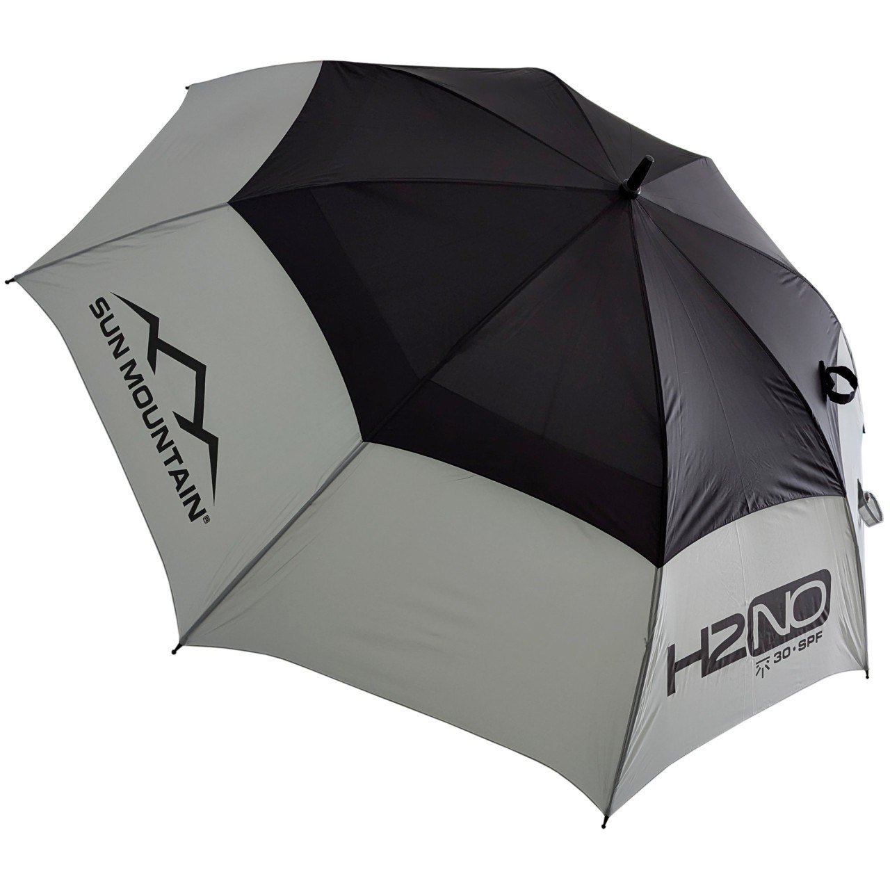 Sun Mountain H2NO 30SPF 68" Umbrella, black/cadet