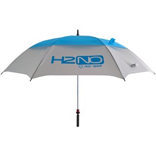 Sun Mountain H2NO 30SPF 68" Umbrella, surf/cadet
