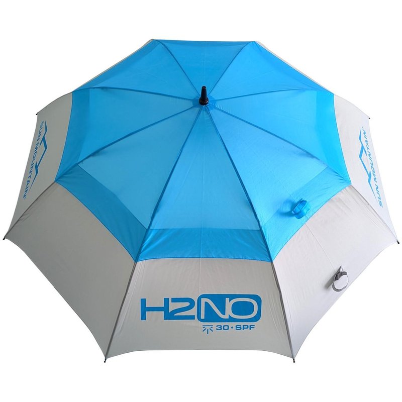 Sun Mountain H2NO 30SPF 68" Umbrella, surf/cadet