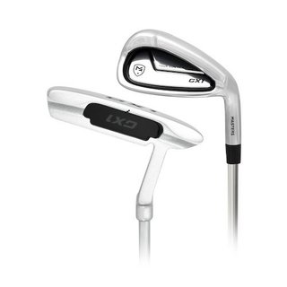 Masters GX1 Gts men's golf set, steel, + stand bag, black/grey/white