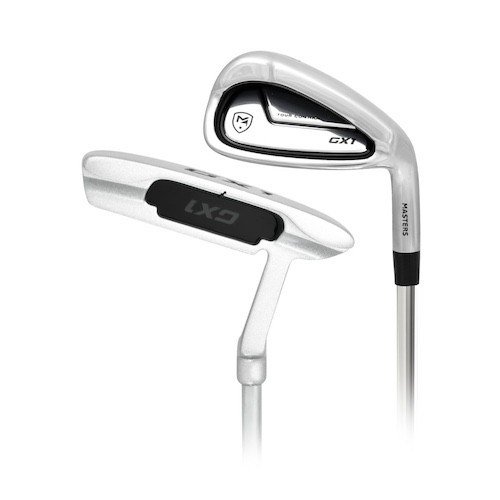 Masters GX1 Gts men's golf set, steel, + stand bag, black/grey/white