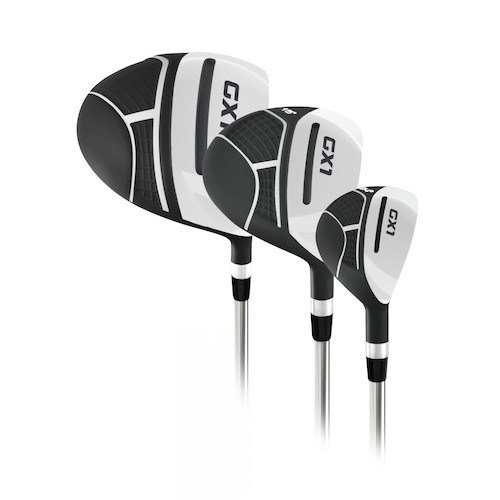 Masters GX1 Gts men's golf set, steel, + stand bag, black/grey/white