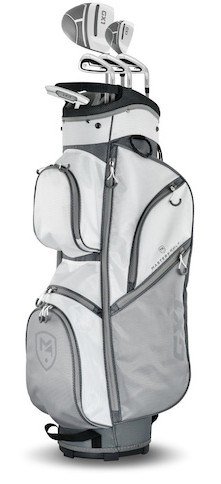 Masters GX1 ladies golf half set, graphite + cart bag