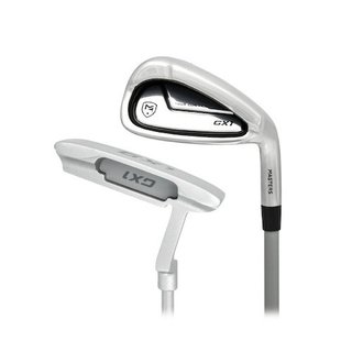 Masters GX1 ladies golf half set, graphite + cart bag