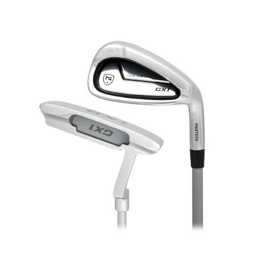 Masters GX1 ladies golf half set, graphite + cart bag