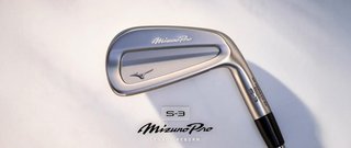 Mizuno Pro S-3 men's irons, steel