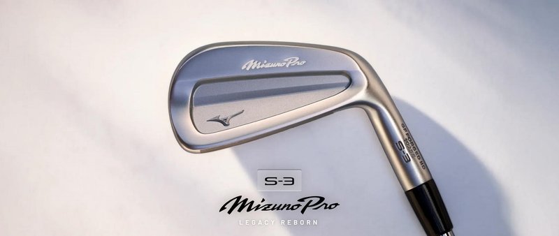 Mizuno Pro S-3 men's irons, steel