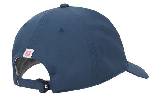 FootJoy Fashion men's golf cap, dark denim/pink lemonade
